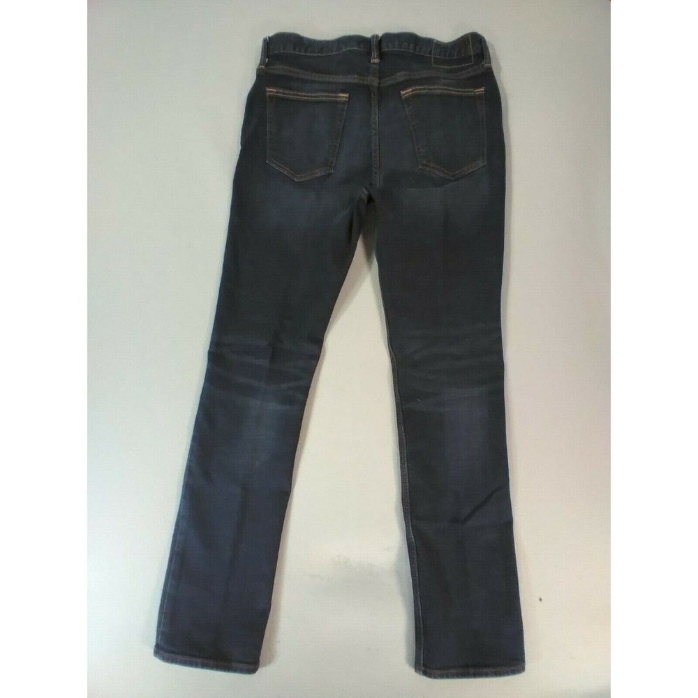 Old Navy Men's Jeans 34 x 32 Skinny Straight blue flex stretch denim pants